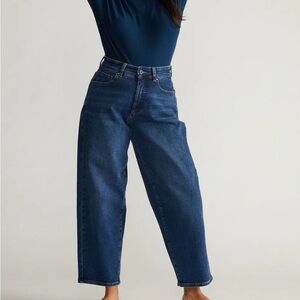 NWT Universal Standard Lou High Rise Barrel Leg Jeans size 10